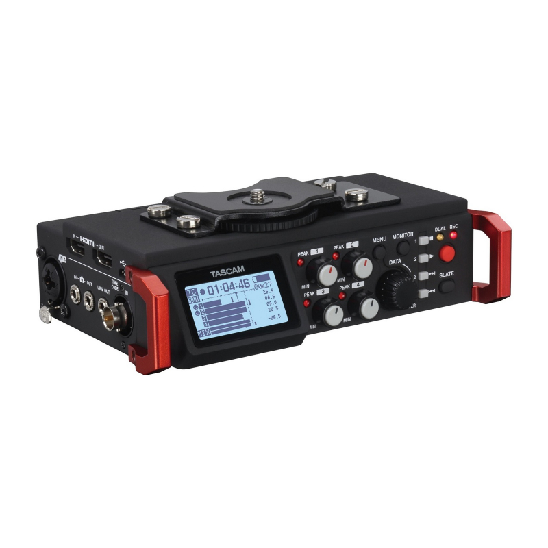 Аудио рекордер Tascam DR-701D 6 канальный портативный для DSLR камер