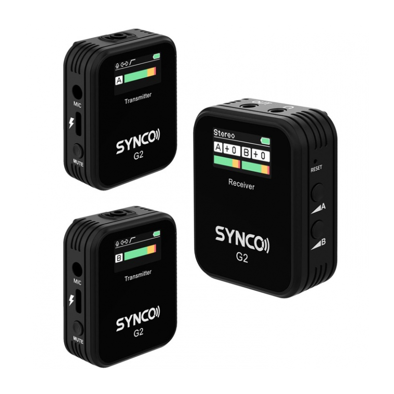 Synco G2A2 беспроводная микрофонная система 2,4 ГГц (2 передатчика)